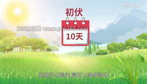 夏至三庚入伏怎么算的,是按照古代干支法计算的