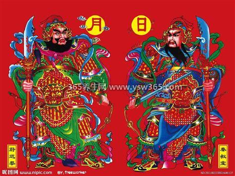 门神怎么贴才正确 左右,秦叔宝为左/尉迟恭在右