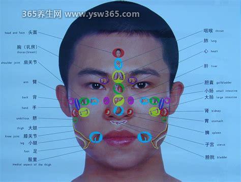 人体面部穴位图及功效作用,可以美容养颜/治疗神经衰弱等