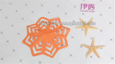 超详细剪窗花步骤图(最简单),只需三个步骤就能剪出漂亮的窗花